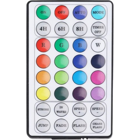 LAMPKI CHOINKOWE KURTYNA ŚWIETLNA ZEW/WEW 120 LED 300X60CM Z PILOTEM RGB KOLOR