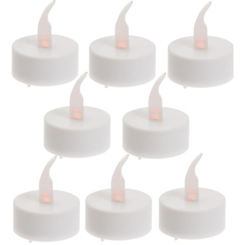 ZESTAW 8 ŚWIECZEK TEA LIGHT LED Z PILOTEM