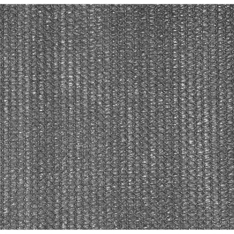 SIATKA CIENIUJĄCA MASKUJĄCA OSŁONA NA OGRODZENIE 140G/M2 1,5X25M CIEMNO SZARA